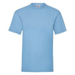 T-shirt Fruit Of The Loom Valueweight Blue Cielo - męski podstawowy. Białe t-shirty męskie Fruit of the Loom, m, bez wzorów, z bawełny, bez kołnierzyka. Za 130.99 zł.