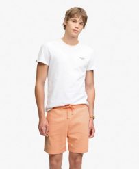 Superdry Essential Logo Classic Szorty z bawełny i recyklowanego poliestru -. Brązowe szorty damskie Superdry., bez wzorów, z bawełny. Za 262.75 zł.