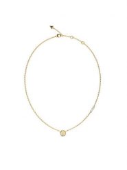 Guess Naszyjnik JUBN04 593JW Złoty. Żółte naszyjniki damskie Guess, metalowe. Za 219.99 zł.