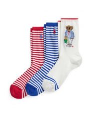 Polo Ralph Lauren Skarpety długie 455972026001 Kolorowy. Skarpetki damskie Polo Ralph Lauren, bez wzorów, z bawełny. Za 104.99 zł.