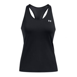 Tank top treningowy damski Under Armour HeatGear Armour Racer. Zielone topy damskie Under Armour, xl, bez wzorów, bez ramiączek. Za 99.99 zł.