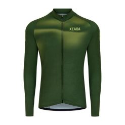 Męska koszulka rowerowa z długim rękawem - Onwards Four. Zielone t-shirty sportowe męskie KEADA SPORTS, m, bez ramiączek, rowerowe. Za 332.00 zł.
