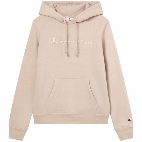 Bluza Damska Champion Dresowa z Kapturem Sportowa Hoodie Bawełniana r. M. Brązowe bluzy sportowe damskie CHAMPION, m, bez wzorów, z bawełny, bez ramiączek, z kapturem. Za 209.00 zł.