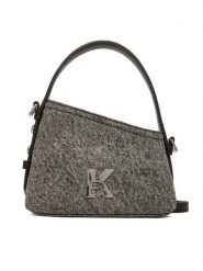 Karl Lagerfeld Jeans Torebka B1W30190 Czarny. Czarne torebki klasyczne damskie Karl Lagerfeld Jeans, bez wzorów, z jeansu, bez dodatków. Za 559.99 zł.