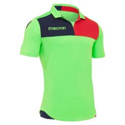 Koszulka Macron nunki. Niebieskie t-shirty sportowe męskie Macron, bez ramiączek, do piłki nożnej. Za 216.50 zł.