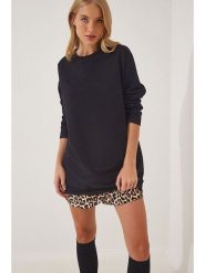 Cool and sexy Bluza w kolorze czarnym rozmiar: S/M. Czarne bluzy bez kaptura damskie Cool and sexy, m, z bawełny. Za 52.67 zł.
