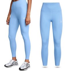 Legginsy termoaktywne damskie Under Armour Motion Ankle szybkoschnące. Niebieskie bielizna termoaktywna damska Under Armour, m, bez wzorów. Za 201.85 zł.