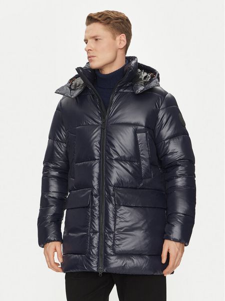 Save The Duck Kurtka zimowa D40292M LUCK19 Granatowy Regular Fit. Niebieskie kurtki męskie SAVE THE DUCK, na zimę, m, bez wzorów, z syntetyku, bez kaptura. Za 1,439.00 zł.