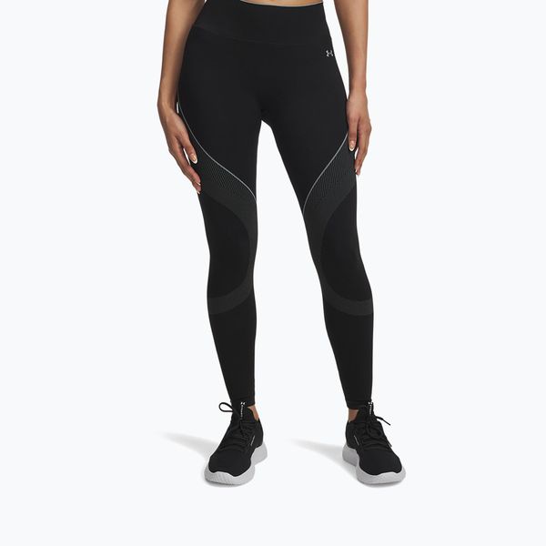 Legginsy Under Armour HeatGear. Czarne legginsy damskie Under Armour, bez wzorów. Za 209.99 zł.