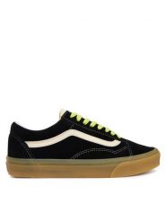 Vans Tenisówki Old Skool VN000D6WHHC1 Czarny. Czarne trampki i tenisówki damskie Vans, bez wzorów, ze skóry. Za 369.99 zł.