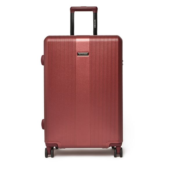 Walizka średnia WITTCHEN. Czerwone walizki Wittchen, bez wzorów, średnie. Za 649.99 zł.