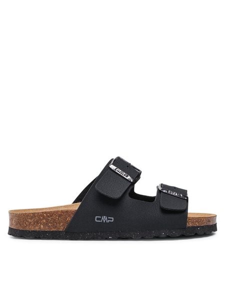 CMP Klapki Eco Thalitha Slipper 3Q91017 Czarny. Czarne klapki i japonki męskie CMP, ze skóry. Za 189.99 zł.