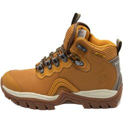 Buty męskie DC Navigator Winter. Brązowe buty trekkingowe męskie DC Shoes, bez zapięcia, trekkingowe. Za 690.00 zł.