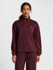 Damska bluza rozpinana do połowy Hummel Soft. Brązowe bluzy z kapturem damskie HUMMEL, xs, z elastanu. Za 243.00 zł.