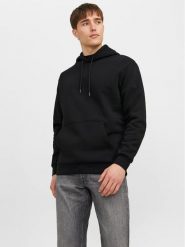 Jack & Jones Bluza Bradley 12249340 Czarny Relaxed Fit. Czarne bluzy bez kaptura męskie Jack & Jones, m, z syntetyku. Za 129.99 zł.