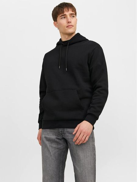 Jack & Jones Bluza Bradley 12249340 Czarny Relaxed Fit. Czarne bluzy bez kaptura męskie Jack & Jones, m, z bawełny. Za 129.99 zł.