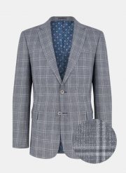 Marynarka garniturowa CUENCA P20SF-3G-017-S. Szare marynarki męskie Pako Lorente, bez wzorów. Za 299.99 zł.