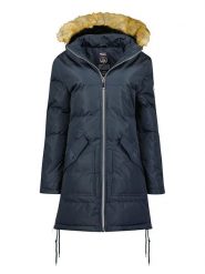 Canadian Peak Parka "Canelleak" w kolorze granatowym rozmiar: M. Niebieskie parki damskie Canadian Peak, m, bez wzorów. Za 219.60 zł.