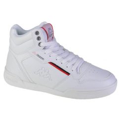 Buty sportowe Sneakersy męskie, Kappa Mangan. Białe buty sportowe na co dzień męskie Kappa, z materiału, bez zapięcia, trekkingowe. Za 149.00 zł.