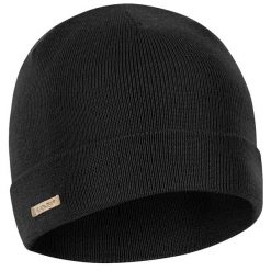Czapka Helikon-Tex Winter Merino Beanie - black. Czarne czapki męskie HELIKON-TEX, na zimę, bez wzorów, z wełny, klasyczne. Za 131.99 zł.