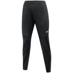 Spodnie damskie Nike Dri‑Fit Park 26 Pant KP. Czarne spodnie materiałowe damskie Nike, bez wzorów, z materiału, sportowe. Za 108.99 zł.