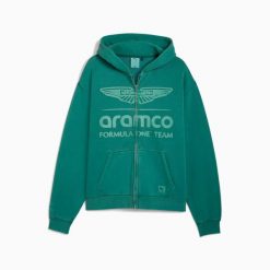 Bluza sportowa męska Puma X AMF1 FZ 63589293. Zielone bluzy z kapturem męskie Puma, m, z bawełny. Za 461.16 zł.