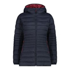 Długa kurtka puchowa z kapturem na zamek Sorona Aura damska CMP. Brązowe kurtki damskie CMP, bez wzorów, z puchu, z kapturem. Za 506.50 zł.