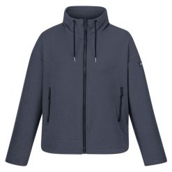 Bluza Polarowa Damska Dzianinowa Ashlynn. Niebieskie bluzy bez kaptura damskie Regatta, s, z dzianiny. Za 200.99 zł.