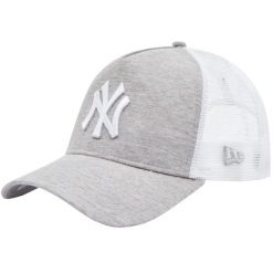 Czapka Trucker New Era MLB New York Yankees. Szare czapki męskie New Era, bez wzorów, z poliesteru, sportowe. Za 179.90 zł.