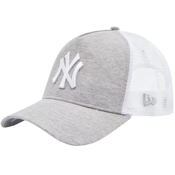 Czapka Trucker New Era MLB New York Yankees. Szare czapki męskie New Era, bez wzorów, z poliesteru, sportowe. Za 179.90 zł.
