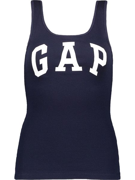 GAP Top w kolorze granatowym rozmiar: XL. Niebieskie topy damskie GAP, xl, bez wzorów, bez kołnierzyka. Za 39.49 zł.