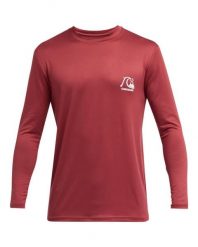 Koszulka surfingowa z długim rękawem UPF 50 dla Mężczyzn DNA SURF Czerwony. Czerwone koszulki męskie z długim rękawem Quiksilver, m, z bawełny. Za 169.99 zł.