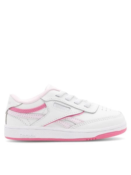 Reebok Sneakersy Club C Revenge IG2609 Biały. Białe buty sportowe dziewczęce Reebok, bez wzorów, ze skóry, bez zapięcia. Za 179.99 zł.