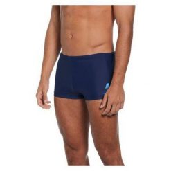 Bokserki pływackie męskie Nike Ocean Merge Square Leg. Niebieskie kąpielówki męskie NIKE SWIM, m, bez wzorów, do pływania. Za 129.99 zł.