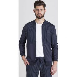 BLUZA. Niebieskie bluzy bez kaptura męskie Armani Exchange, l, z materiału. Za 389.40 zł.