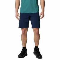 Spodenki trekkingowe męskie Columbia Triple Canyon Short II. Niebieskie szorty męskie Columbia, bez wzorów, sportowe. Za 267.99 zł.
