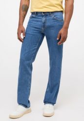 MUSTANG TRAMPER STRAIGHT MĘSKIE SPODNIE JEANSOWE JEANSY DENIM BLUE 1013975 5000 683. Niebieskie jeansy męskie Mustang. Za 219.99 zł.