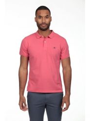 The Time of Bocha Koszulka polo w kolorze różowym rozmiar: S. Różowe koszulki polo męskie The Time of Bocha, s, bez wzorów, z bawełny, bez ramiączek. Za 86.99 zł.