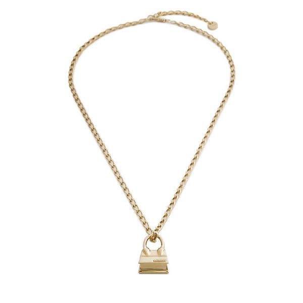 Naszyjnik JACQUEMUS. Żółte naszyjniki damskie JACQUEMUS, złote. Za 649.99 zł.