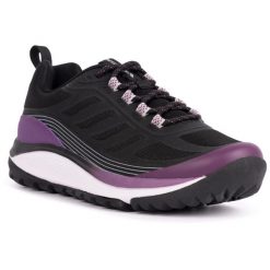 Buty sportowe Trespass Amber dla kobiet czarne. Czarne obuwie trekkingowe damskie Trespass. Za 306.16 zł.
