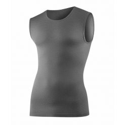 Podkoszulek bez rękawów Brubeck Base Layer Ultra Light 3D. Szare bielizna termoaktywna męska Brubeck, s, bez wzorów, z materiału. Za 74.99 zł.
