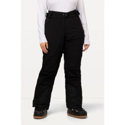 Damskie Spodnie funkcyjne HYPRAR wodoodporne zapięcie na rzep. Czarne spodnie dresowe damskie Ulla Popken, bez wzorów, z elastanu, sportowe, plus size. Za 584.99 zł.
