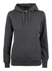 Clique Premium OC Hoody Women - Bluza z kapturem z bawełny organicznej i. Szare bluzy z kapturem damskie CLIQUE, s, z bawełny. Za 264.32 zł.