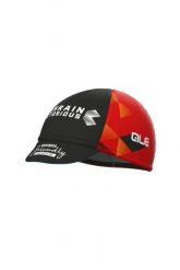Czapka rowerowa Alé Cycling Bahrain Victorious. Czarne czapki męskie ALÉ CYCLING, bez wzorów, z bawełny, klasyczne. Za 151.15 zł.