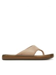 Melissa Japonki Float Ad. 33915 Beżowy. Brązowe klapki damskie Melissa, bez wzorów, z tworzywa sztucznego, bez obcasa. Za 299.99 zł.