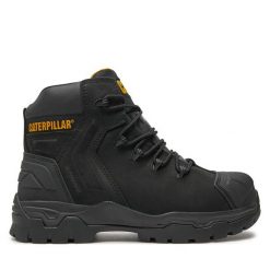 Trapery CAT Footwear. Czarne buty zimowe męskie CAT Footwear, bez zapięcia. Za 539.99 zł.