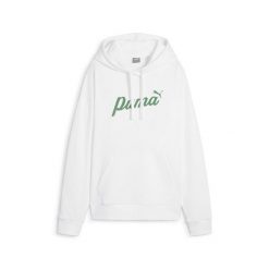 Bluza z kapturem Puma Ess Script, Kobiety. Białe bluzy z kapturem damskie Puma, l, z bawełny. Za 333.00 zł.