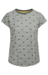 Trespass Calypso - Damska koszulka casual Zielona Wierzba. Zielone t-shirty damskie 2117 OF SWEDEN, xs, bez wzorów, bez kołnierzyka. Za 57.70 zł.