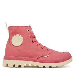 Trapery Palladium. Czerwone trapery damskie Palladium, bez obcasa. Za 249.99 zł.