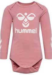 Body z długim rękawem dla dziewczynki Hummel Marie. Czerwone koszulki dziewczęce HUMMEL, l, bez wzorów, z bawełny, bez ramiączek. Za 130.50 zł.